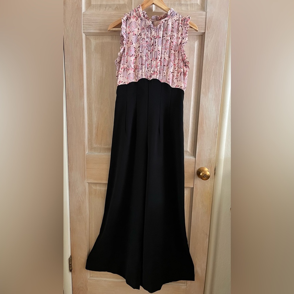 Anthropologie Moulinette Soeurs Hadley Wide Leg Jumpsuit Size‎ 4P